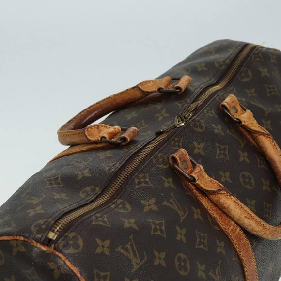 LOUIS VUITTON Monogram Keepall 50 Boston Bag M41426 LV Auth 85406 - Picture 6 of 16